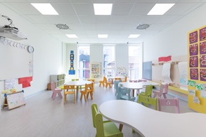 Internationale Schule in Mailand setzt auf Designprodukte von Duravit