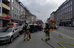 Feuerwehr Bremerhaven: FW Bremerhaven: Verkehrsunfall Georgstraße