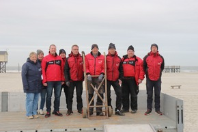 Saisoner&ouml;ffnung in St. Peter-Ording - die Strandkorbsaison beginnt
