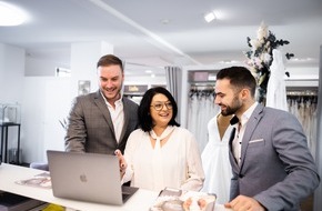 Digital Brides: Max Borovac und Philippe Sünram: So funktioniert digitales Marketing für Brautmodengeschäfte