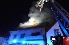 Polizeidirektion Kaiserslautern: POL-PDKL: Ramstein-Miesenbach, Brand eines Mehrfamilienhauses