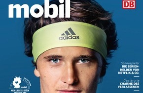 DB MOBIL: Alexander Zverev: "Ich bin wahnsinnig." Der Tennisstar verrät in DB MOBIL, was seine Mutter zu seinen Wutausbrüchen sagt und warum er seinen Freund Boris Becker nicht als neuen Trainer engagiert hat
