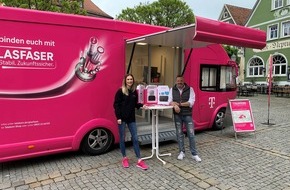 Deutsche Telekom AG: Telekom-Kund*innen profitieren: Glasfaser-Anschlüsse für Neustadt an der Aisch