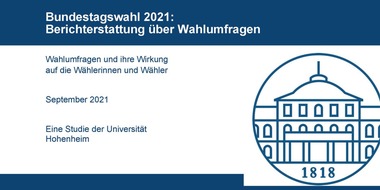 Universität Hohenheim: Wahlumfragen: wichtig für taktisch Wählende