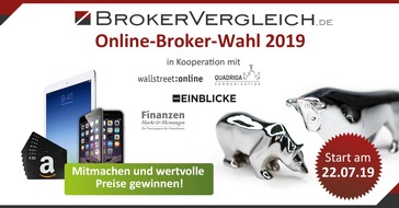 franke-media.net: Wahl zum Online-Broker des Jahres startet zum 6. Mal