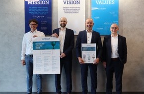 OPTIMA packaging group GmbH: OPTIMA verleiht Auszeichnung an beste Zulieferer