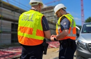 Hauptzollamt Duisburg: HZA-DU: Zoll &uuml;berpr&uuml;ft das Baugewerbe - Bundesweite Schwerpunktpr&uuml;fung - &Uuml;ber 50 Ermittlungsverfahren in Duisburg, Essen und im Kreis Wesel