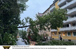 Feuerwehr München: FW-M: Starkregenereignis (Stadtgebiet) - Update -