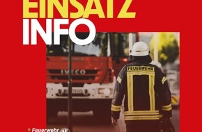 Freiwillige Feuerwehr der Gemeinde Sonsbeck: FW Sonsbeck: Zwei Brandeinsätze für die Feuerwehr Sonsbeck