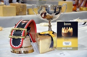 von Mühlenen AG: Von Mühlenen's Le Gruyère Premier Cru won 2 major awards "Best specialty cheese" and "Best single specialty cheese - hard pressed, produced outside of the UK"