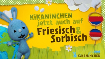 KiKA - Der Kinderkanal ARD/ZDF: "KiKANiNCHEN" auf Sorbisch und Friesisch / Mehrsprachiges Vorschulangebot 'KiKANiNCHEN für alle' erweitert
