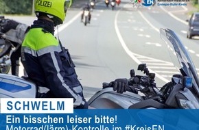 Kreispolizeibehörde Ennepe-Ruhr-Kreis: POL-EN: Motorradkontrollen in Schwelm