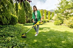 Pressemitteilung: Akku-Rasentrimmer LTR 3-18 Dual von Kärcher