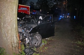 Polizei Mettmann: POL-ME: Zwei Frauen nach schwerem Verkehrsunfall im Krankenhaus - Heiligenhaus - 210569