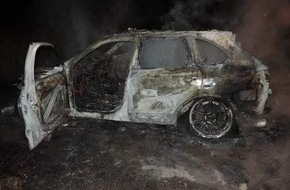 Polizeiinspektion Nienburg / Schaumburg: POL-NI: Porsche gestohlen und ausgebrannt
