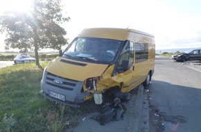 Polizeidirektion Bad Kreuznach: POL-PDKH: Verkehrsunfall zwischen Hackenheim und Bad Kreuznach