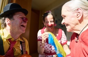 ROTE NASEN: ROTE NASEN Clowns unterst&uuml;tzen Resilienz von Bewohner:innen: Neue Studie &uuml;ber Clowninterventionen in der Langzeitpflege als Pr&auml;vention