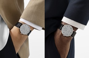 NOMOS Glash&uuml;tte: Ancora pi&ugrave; eleganza, ancora pi&ugrave; stile! Tangente neomatik grigio platino