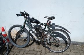 Polizeidirektion Hannover: POL-H: Fahrradstaffel zieht Bastlerfahrrad im "Oldschool-Stil" aus dem Verkehr