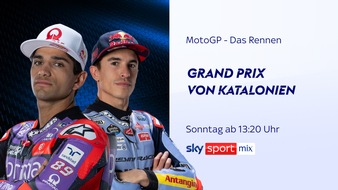 Sky Deutschland: Das komplette Rennwochenende der MotoGP(TM) in Katalonien live bei Sky Sport