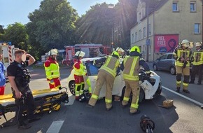 Feuerwehr Datteln: FW Datteln: Verkehrsunfall mit einer verletzten Person