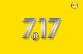 Opel Automobile GmbH: "7 in 17": Opel mit sieben neuen Modellen im Jahr 2017 (FOTO)