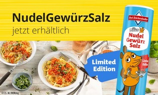 Südwestdeutsche Salzwerke AG: Produktnews: Die Maus NudelGewürzSalz