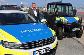 Polizeidirektion Osnabrück: POL-OS: Innenminister Pistorius besucht Polizei auf Norderney