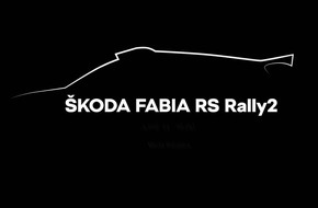 Neuer Name für neues Rallye-Fahrzeug: ŠKODA FABIA RS Rally2