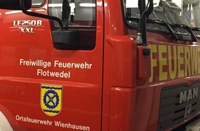 Feuerwehr Flotwedel: FW Flotwedel: Kaminrauch sorgt für Auslösung einer Brandmeldeanlage