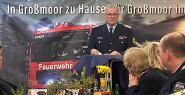 Feuerwehr Samtgemeinde Wathlingen: FW Wathlingen: Jahreshauptversammlung der Ortsfeuerwehr Großmoor 2025 - Rückblicke, Wahlen und Ehrungen