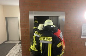 Freiwillige Feuerwehr der Stadt Bergen: FFW Bergen: Ortsfeuerwehr Bergen übt den Ernstfall: Kellerbrand mit mehreren vermissten Personen