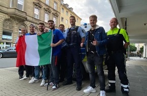 Polizei Hagen: POL-HA: Bilanz: Italien-Fans feierten nach EM-Finalsieg friedlich