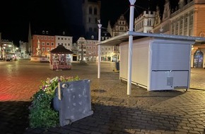 Polizeidirektion Trier: POL-PDTR: Vandalismus in Trierer Fußgängerzone