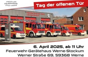 Freiwillige Feuerwehr Werne: FW-WRN: Tag der offenen Tür des Löschzuges Stockum