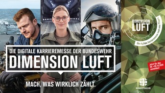 PIZ Personal: "Dimension Luft" - Die erste virtuelle Karrieremesse der Bundeswehr rund ums Fliegen