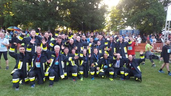 Feuerwehr Essen: FW-E: Die Feuerwehr beim Essener Firmenlauf