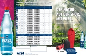 VILSA-BRUNNEN Otto Rodekohr GmbH: Der Natur auf der Spur / Gewinne mit VILSA und VAUDE das ideale Outdoor-Equipment für ein unvergessliches Naturerlebnis