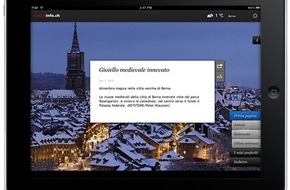 SWI swissinfo.ch: swissinfo.ch lancia un'applicazione iPad in 9 lingue