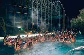 REKORD-INSTITUT für DEUTSCHLAND: RID-Weltrekord für »meiste Nationalitäten im Jacuzzi« nach Bayern geholt – Therme Erding mit Urkunde ausgezeichnet