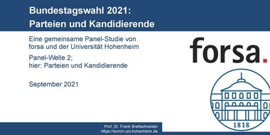 Universität Hohenheim: Bundestagswahl: Scholz baut Vorsprung aus