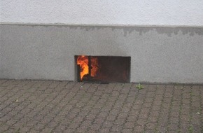 Feuerwehr Minden: FW Minden: Fw-Minden: Kellerbrand in einem Einfamilienhaus