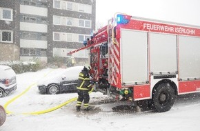 Feuerwehr Iserlohn: FW-MK: Kellerbrand - markante Wetterlage