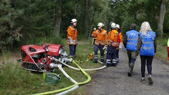 FW Lüchow-Dannenberg: Großübung in Lüchow-Dannenberg - Feuerwehren, DRK und THW üben gemeinsam mehrere Szenarien