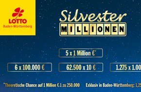 Lotto Baden-Württemberg: Lotterie Silvester-Millionen erneut ausverkauft