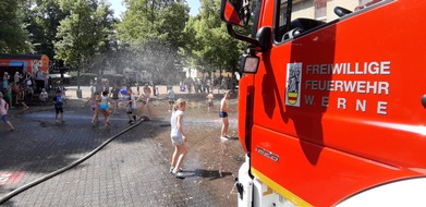 Freiwillige Feuerwehr Werne: FW-WRN: Die Freiwillige Feuerwehr Werne eilt zur Hilfe in die Kinderstadt WERNUTOPIA