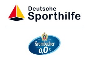 Krombacher Brauerei GmbH & Co.: Starker Partner des Sports: Krombacher unterstützt die Stiftung Deutsche Sporthilfe