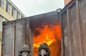 Feuerwehr Schwelm: FW-EN: Realbrandausbildung
