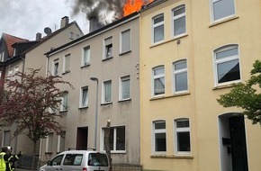 Kreispolizeibehörde Märkischer Kreis: POL-MK: Polizeiliche Ermittlungen nach Dachstuhlbrand