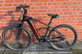 Polizei Steinfurt: POL-ST: Emsdetten, Eigentümer eines Pedelecs gesucht Nach Kontrolle sichergestellt